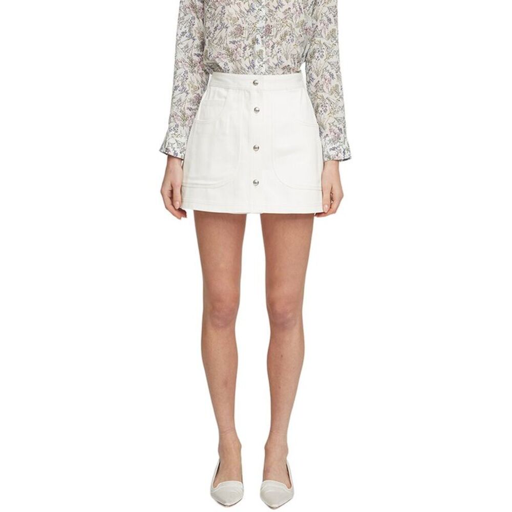 Adam Lippes Womens  White Bennet Skort